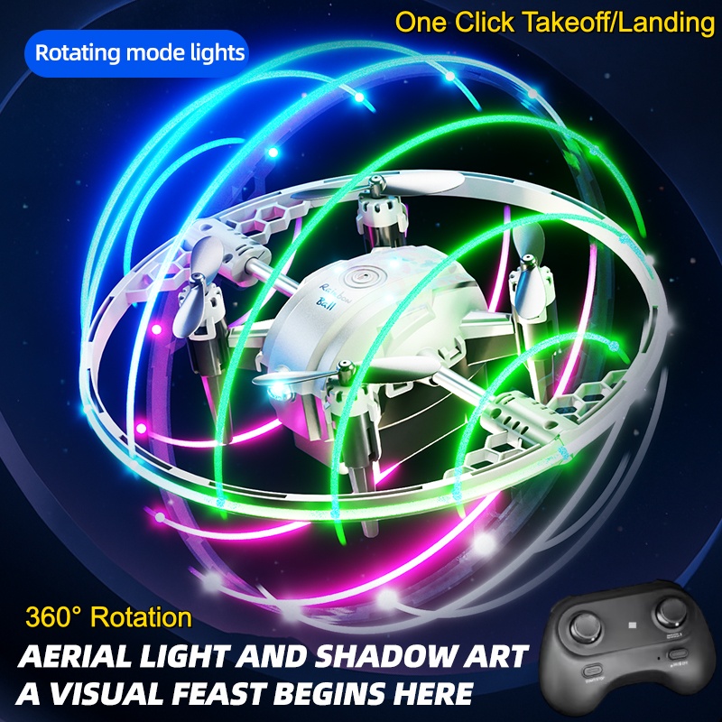 Rc Helicopter Gas - 360 ° Вращающийся трюковой дрон с